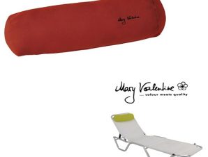 Μαξιλάρι Με Λάστιχο Valentine-7 Roll ΕΒ207,04 Κόκκινο 39x15cm