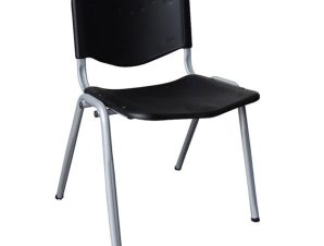 Καρέκλα Study ΕΟ549,1 Μαύρη 55x54x77 cm