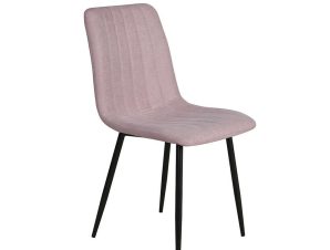 Καρέκλα All Day Dusty Pink 46×56,5x87cm 03-0634 Σετ 4τμχ
