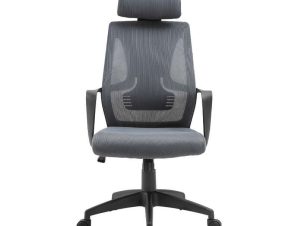 Καρέκλα Γραφείου 388-221-016 60x65x130cm Grey