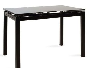 Τραπέζι Επεκτεινόμενο Finn 101-000013 110/170x70x75cm Black