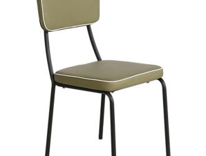 Καρέκλα Marley ΕΜ763,1 Olive 43x44x90 cm Σετ 4τμχ