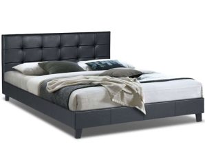 Κρεβάτι Για Στρώμα 160x200cm Sissy 0224246 212,5x166x90cm Black