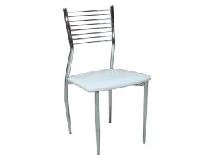 Καρέκλα Evita Cream 11-1220 44X43X85 cm Σετ 6τμχ