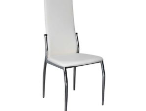 Καρέκλα Fresh K/D Ecru ΕΜ903,02 45X54X98 cm Σετ 4τμχ
