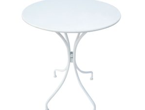 Τραπέζι Park White Ε5170 Φ60X70 cm