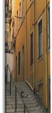 Κίτρινο κτήριο, Πόλεις -Ταξίδια, Κρεμάστρες & Καλόγεροι, 45 x 138 εκ.