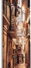 Παλιά γειτονιά, Πόλεις -Ταξίδια, Κρεμάστρες & Καλόγεροι, 45 x 138 εκ.