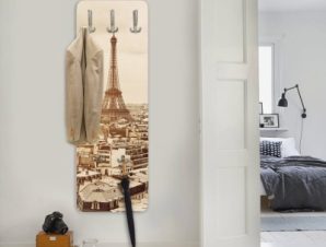 Θέα από Παρίσι Πόλεις -Ταξίδια Κρεμάστρες & Καλόγεροι 45 cm x 1.38cm