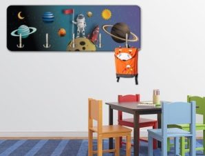 Spaceman Παιδικά Κρεμάστρες & Καλόγεροι 45 cm x 1.38cm