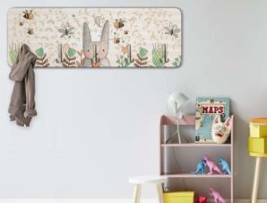 Χαριτωμένο κουνελάκι Παιδικά Κρεμάστρες & Καλόγεροι 45 cm x 1.38cm